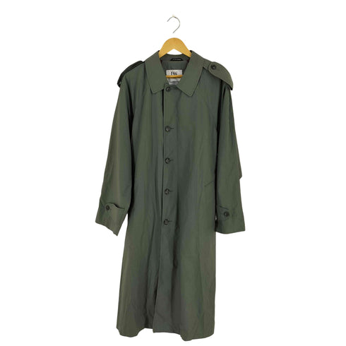 ロンドンフォグ LONDON FOG 90s カナダ製 裏地チェック エポレット ステンカラーコート メンズ  40 T/L